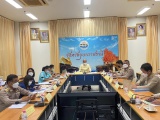 การประชุมขับเคลื่อนและติดตามนโยบายของรัฐบาล และภารกิจสำคัญของสำนักงานปลัดกระทรวงมหาดไทย ประจำปีงบประมาณ พ.ศ. 2565 (เดือนตุลาคม)